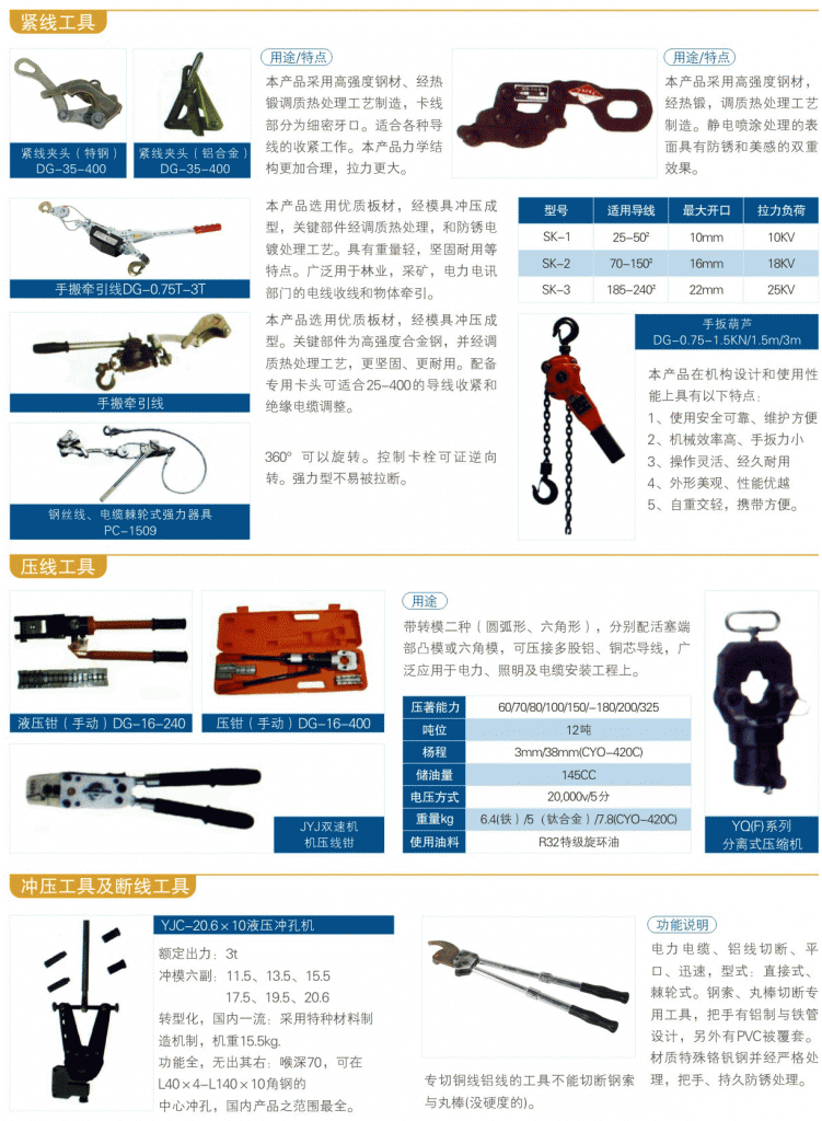 施工工具系列